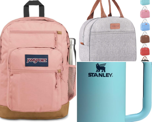 🎒 Teen Girl School Favorites on Amazon cover photo collage