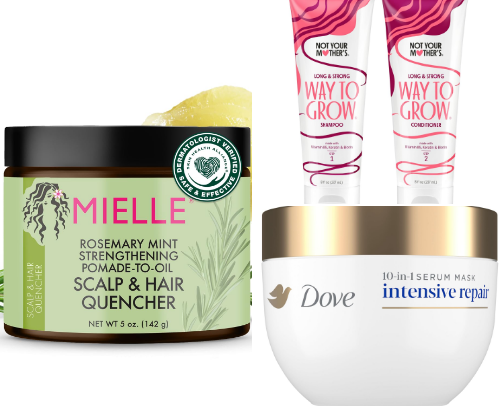 CURLY HAIR PRODUCTS💆‍♀️🚿💝 cover photo collage