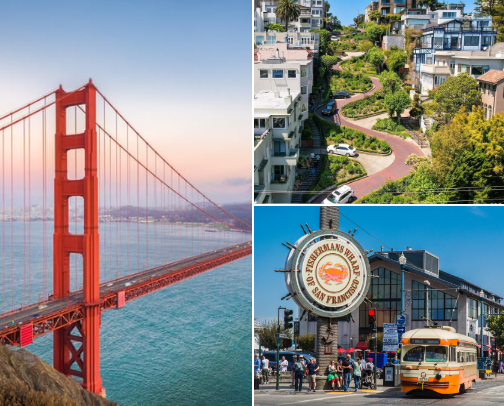 San Francisco Must Dos cover photo collage