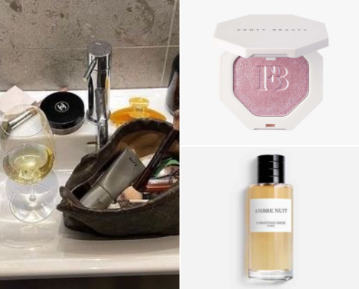 Favorite beauty & skincare cover photo collage