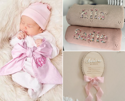 Custom Baby Accessories cover photo collage