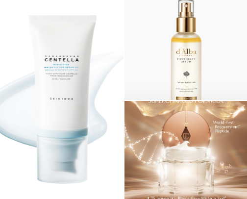 Skincare cheat sheet 🥰 cover photo collage
