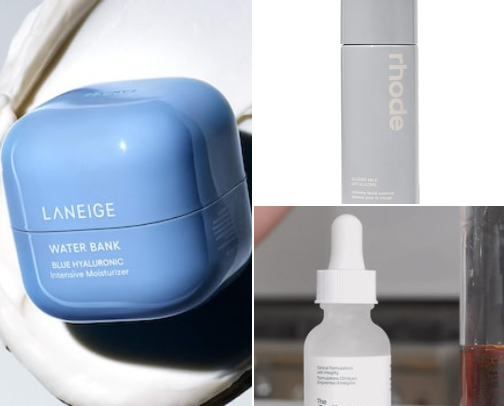 My fav skincare cover photo collage