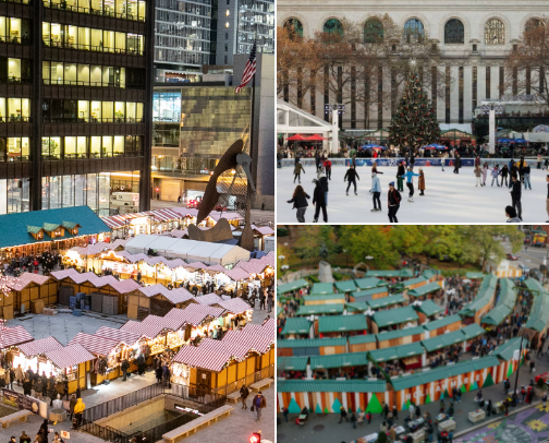 2025 USA Christmas Market Guide: The Best Holiday Markets to Visit cover photo collage