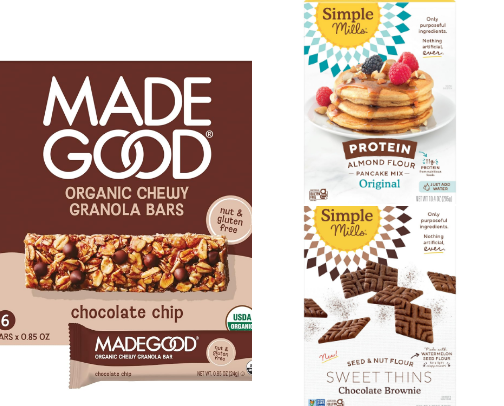 Gluten free & clean ingredients cover photo collage