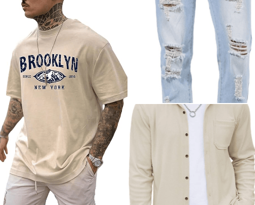 Men's Fashion cover photo collage