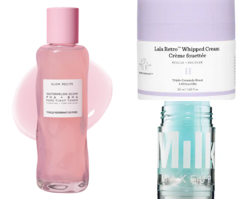 skincare holy grails cover photo collage