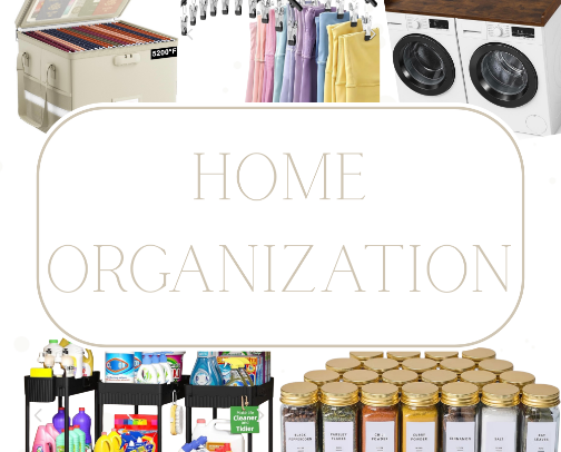 Home Organization cover photo collage