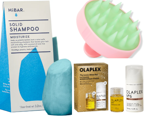 Hair care cover photo collage
