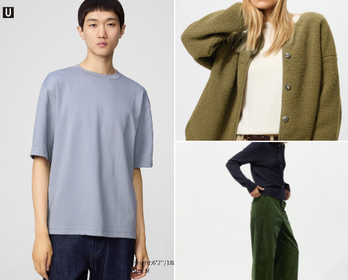 favorites on UNIQLO cover photo collage