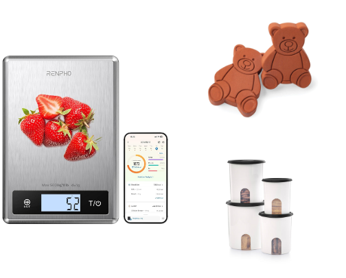 What You’ll Find in My Kitchen, on a Budget! cover photo collage