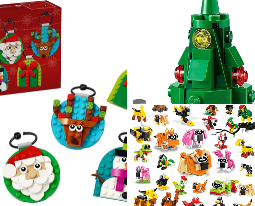 The Ageless Lego cover photo collage