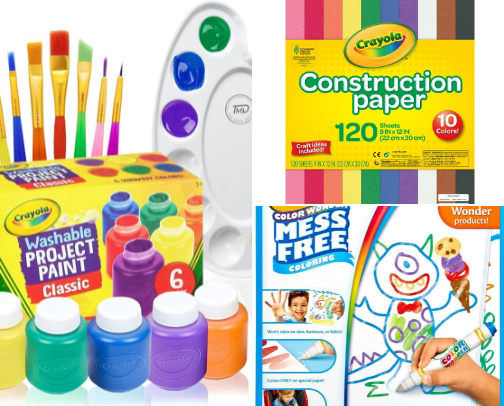 Little Artist Must Haves cover photo collage
