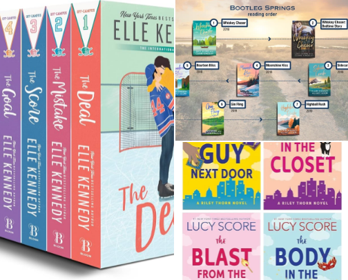 My favorite book recs cover photo collage