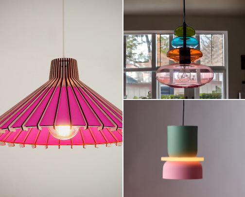 Fun & Fresh Light Fixtures for any Room cover photo collage