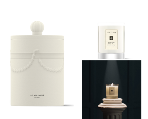 Classically Curated — candles edition cover photo collage