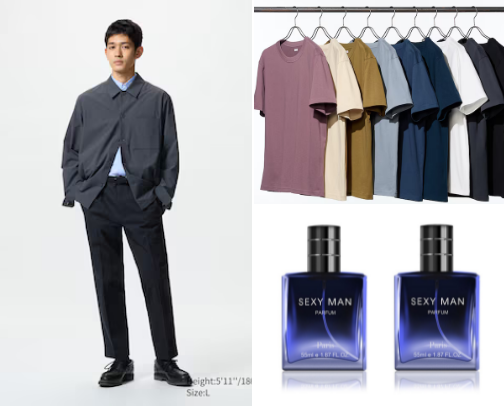 FOR MEN'S SECTION cover photo collage