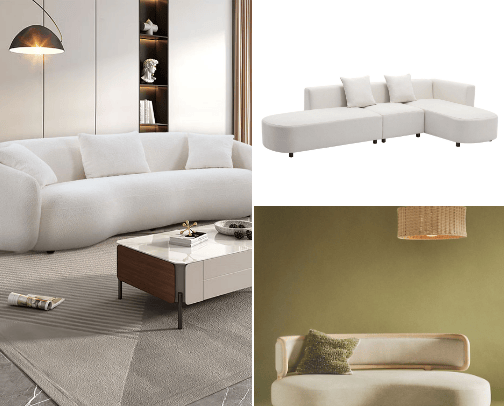 Beige Home cover photo collage