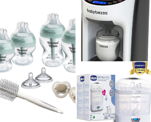 👉 “If I had to start over, I’d buy these again 100%. The formula maker and swaddle made the biggest difference for me.”

What You ACTUALLY Need for a Newborn (First-Time Mom Essentials – No Waste) cover photo collage