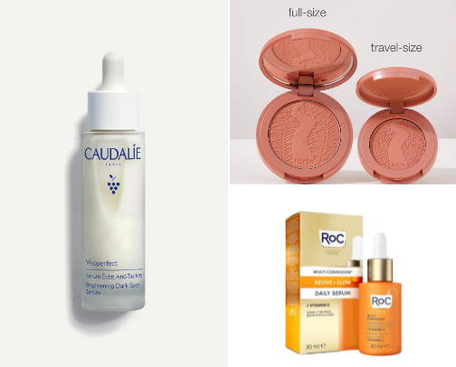 products I trust for hydrated & glowy skin cover photo collage