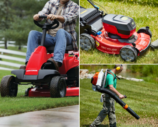 Lawn and garden must have cover photo collage