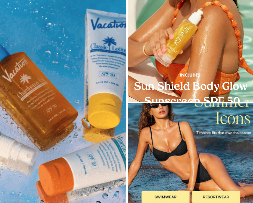Summer essentials cover photo collage