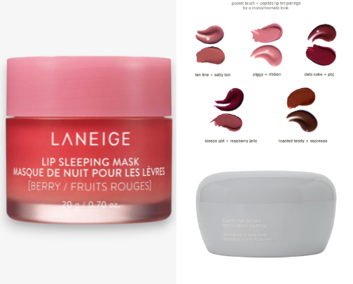 My favorite beauty recs cover photo collage