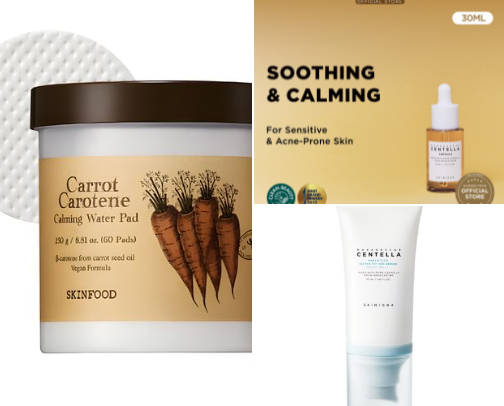 essentials skincare for oily and sensitive skin recomendation cover photo collage
