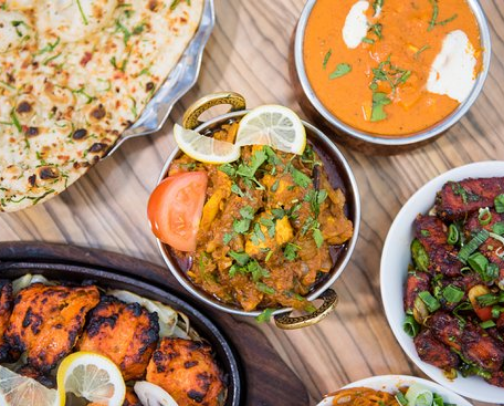 Great restaurants for ordering in for large groups/ family style dining - DMV area: Washington D.C., Maryland, and Virginia cover photo collage