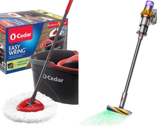 My favorite cleaning products cover photo collage