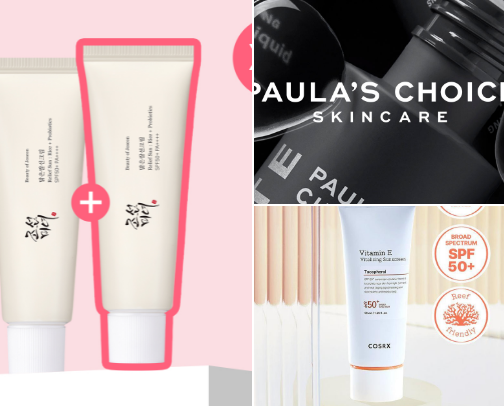 Skincare I'd Actually Recommend- SPF, Cleansers, Serums and Moisturizer cover photo collage