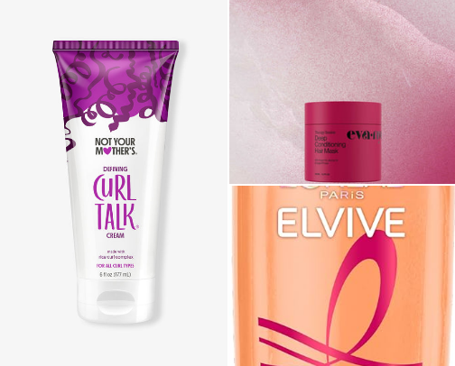 Curly Hair Products cover photo collage