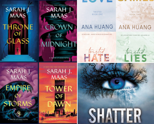 My favorite book recs cover photo collage