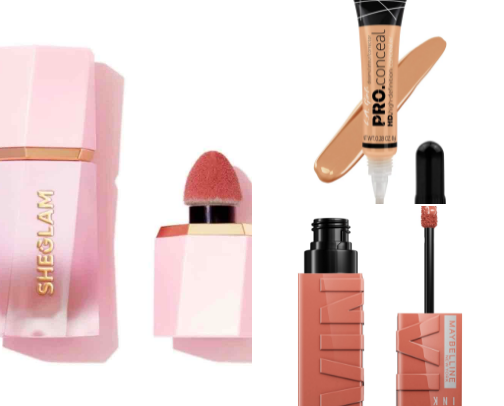 My makeup essentials cover photo collage