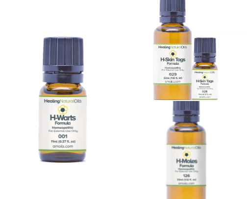 Healing natural oils cover photo collage