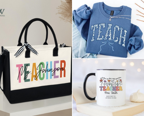 20 Teacher Christmas Gift Ideas cover photo collage
