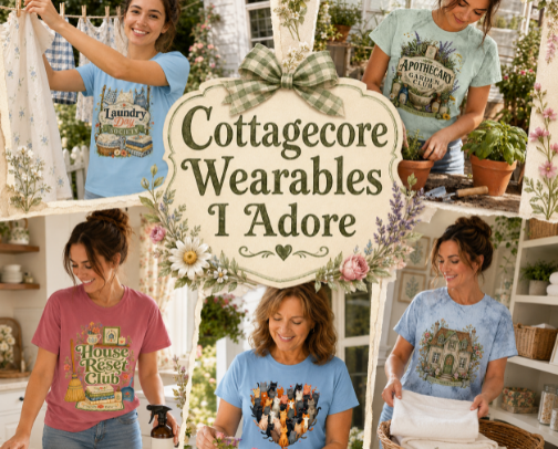 Cottagecore Wearables I Adore cover photo collage