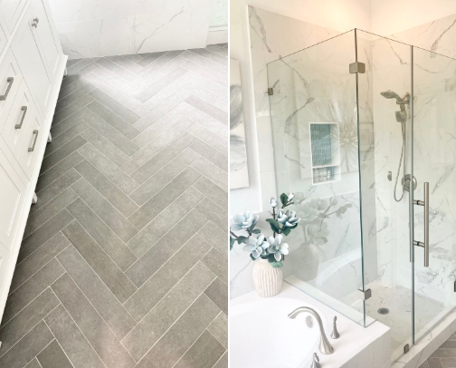 🫧Everything I Used in My Bathroom Remodel (Links + Details) 🫧 cover photo collage