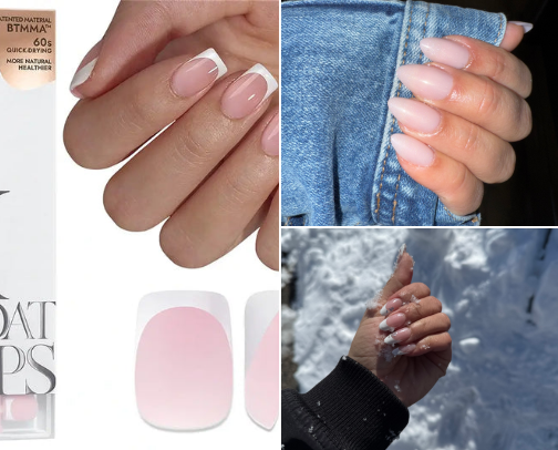 Press on Nails Enthuciast 💅🏽 cover photo collage