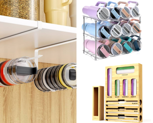Kitchen Organization Products cover photo collage