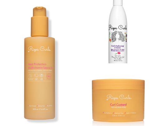 CURLY HAIR MUST HAVES🖤 cover photo collage