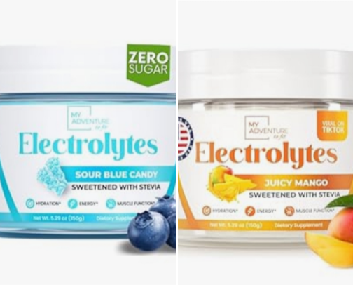 My electrolytes cover photo collage