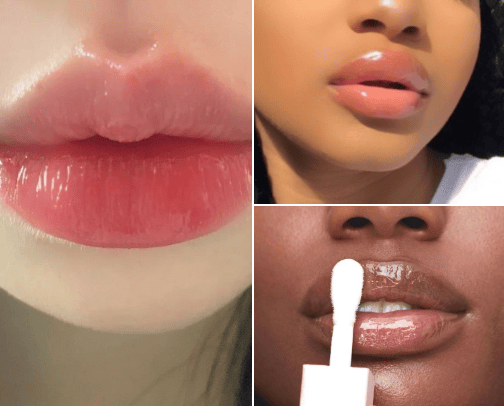 lipglosses ✨ cover photo collage