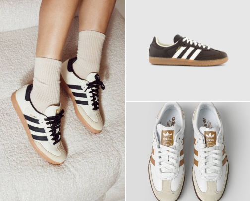 Must-Have Sneakers for This Fall: Adidas Samba cover photo collage