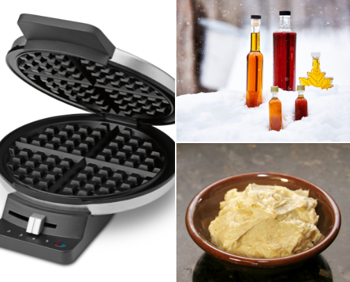 Family and Friend holiday gift baskets cover photo collage