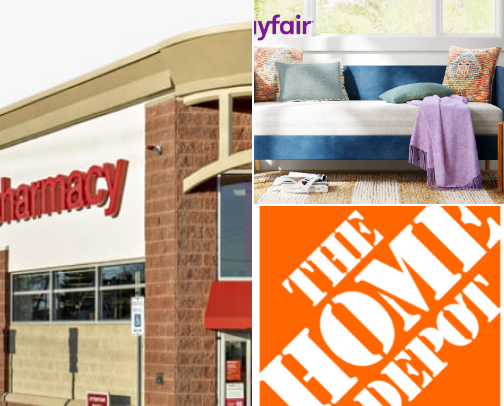 My favorite stores cover photo collage