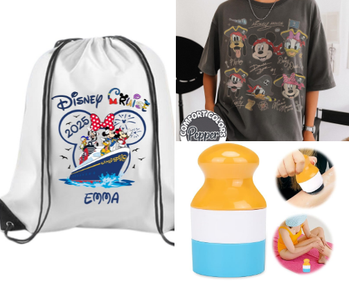 Everything you need for a Disney cruise! cover photo collage