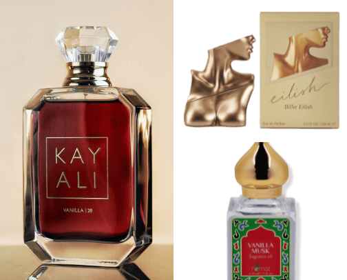 Vanilla Fragrance cover photo collage