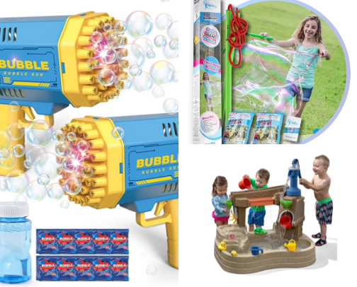 These toys will get your kids outside cover photo collage