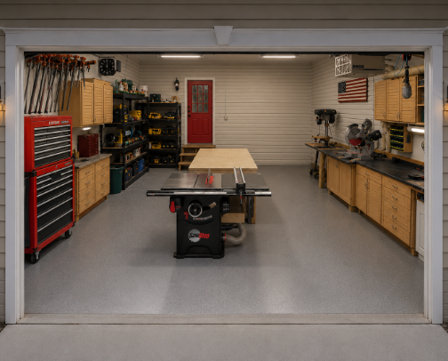 Smart Woodshop Automation, Dust Collection & Air Quality Guide cover photo collage